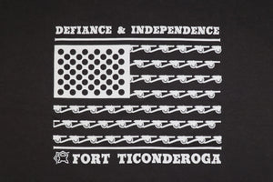 Defiance & Independence T Shirt - Black