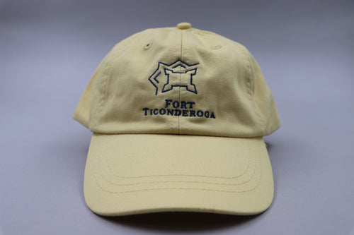 Fort Ticonderoga Leather Strap Hat - Butter