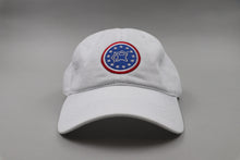 Load image into Gallery viewer, Fort Ticonderoga Red, White &amp; Blue Patch Hat