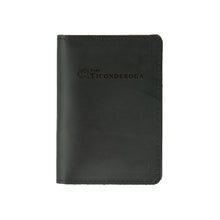 Load image into Gallery viewer, Fort Ticonderoga Leather Passport and Vax Card Holder