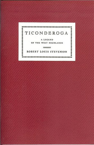 Red cover with title in black and white