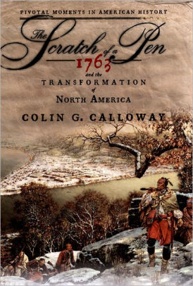 Book cover with wintery image of a Native American and title