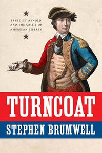 cover image with image of Benedict Arnold and title "Turncoat"